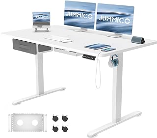 Anuncio patrocinado: JUMMICO Escritorio Elevable Eléctrico 140x70cm Mesa Escritorio Elevable con Altura Ajustable Secretar...