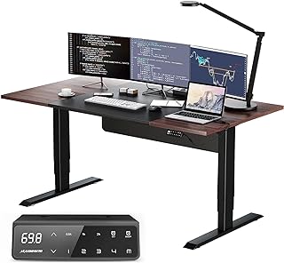 MAIDeSITe SC2 Pro Plus - Escritorio eléctrico de Altura Regulable 160 x 80 cm, 2 Motores, Altura Regulable, con Tablero de...